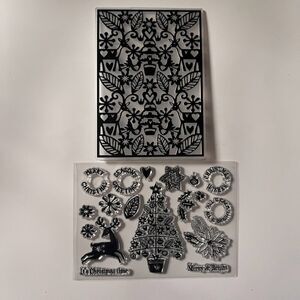 Christmas Embossing and Stamp Set